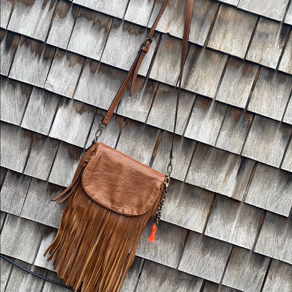Cross Body Fringed Bag